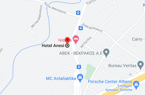 θέση στο χάρτη hotel anesi